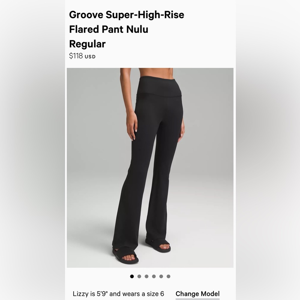 New Lululemon Flared Leggings